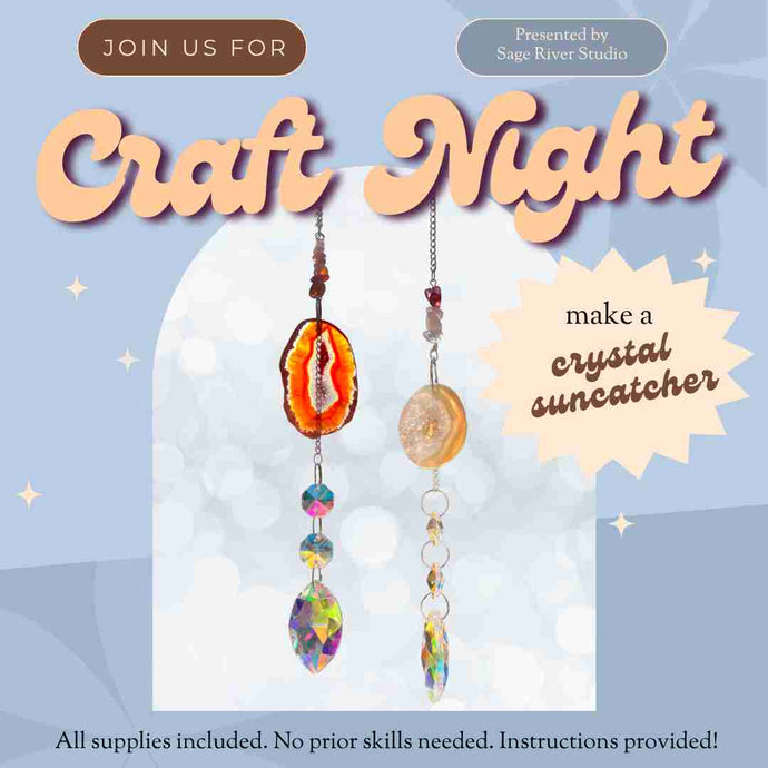 Craft Night: Make Your Own Crystal Suncatcher in San Antonio, TX 12/8/25