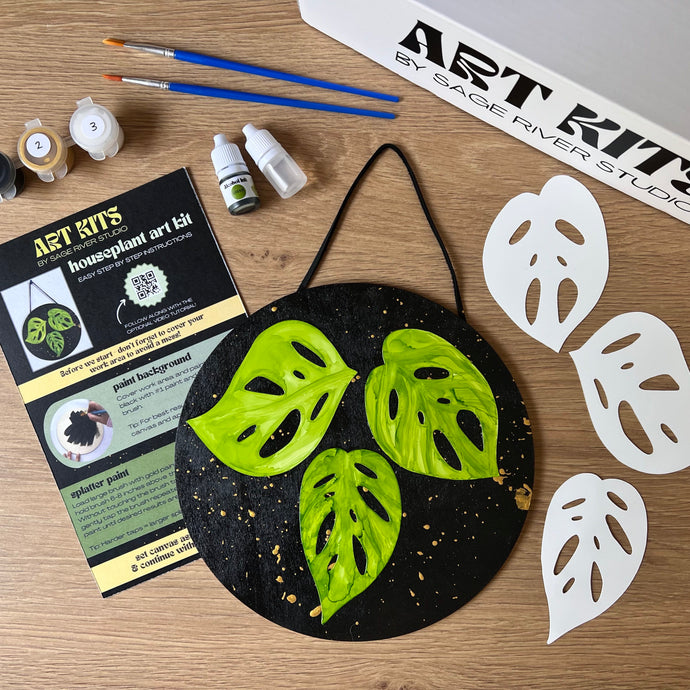 Houseplant DIY Art Kit