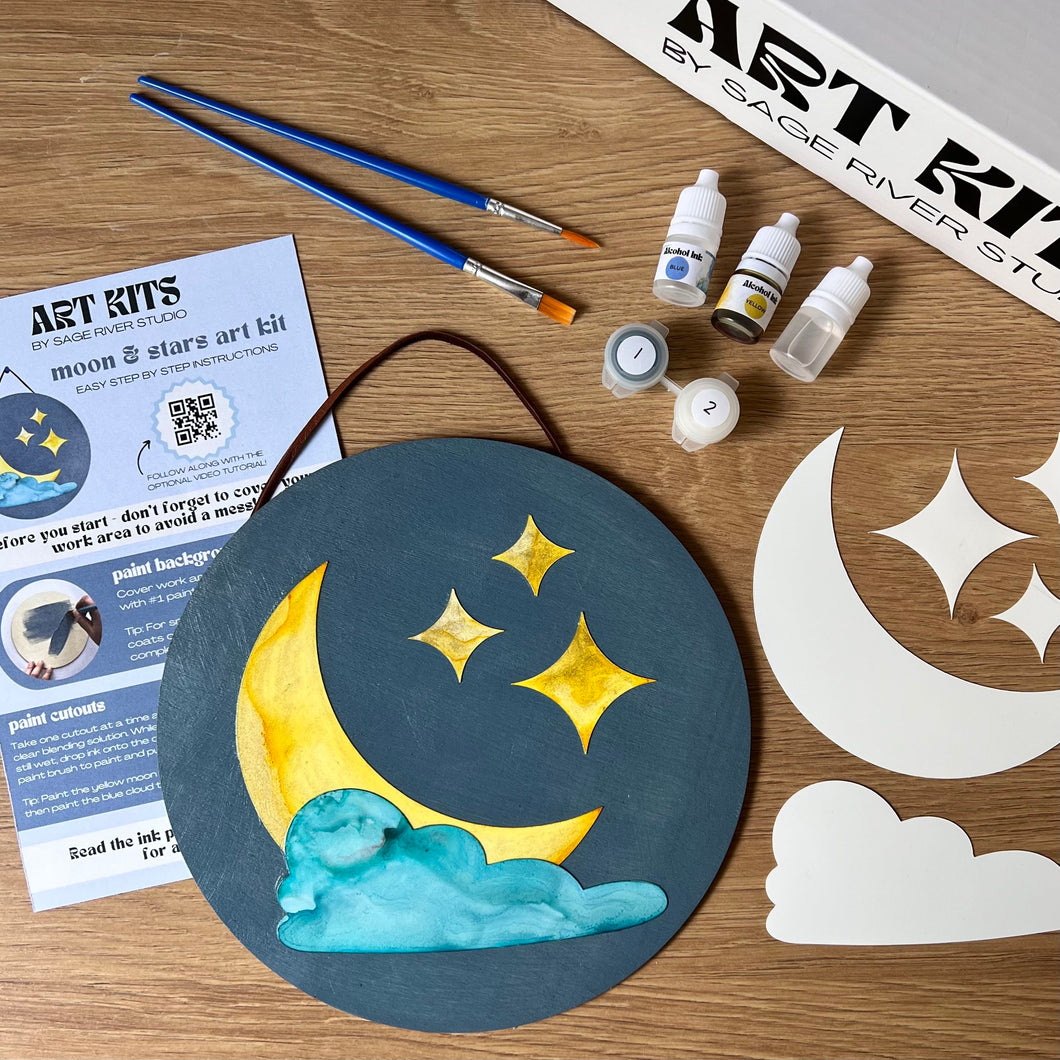 Moon and Stars DIY Art Kit